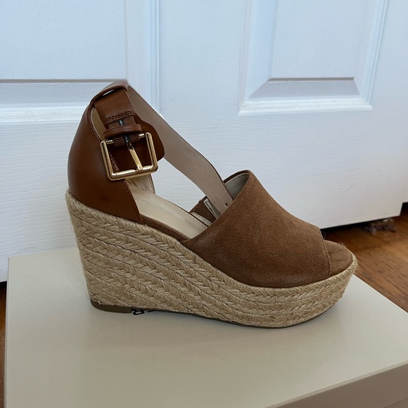 NWOT Marc Fisher Alida Espadrille Wedge Sandals 6 - Picture 4 of 6